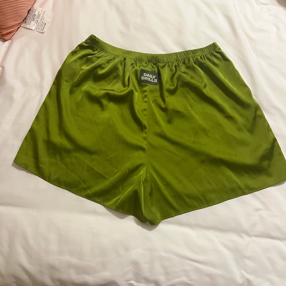 Daily Drills Green Women's Shorts
